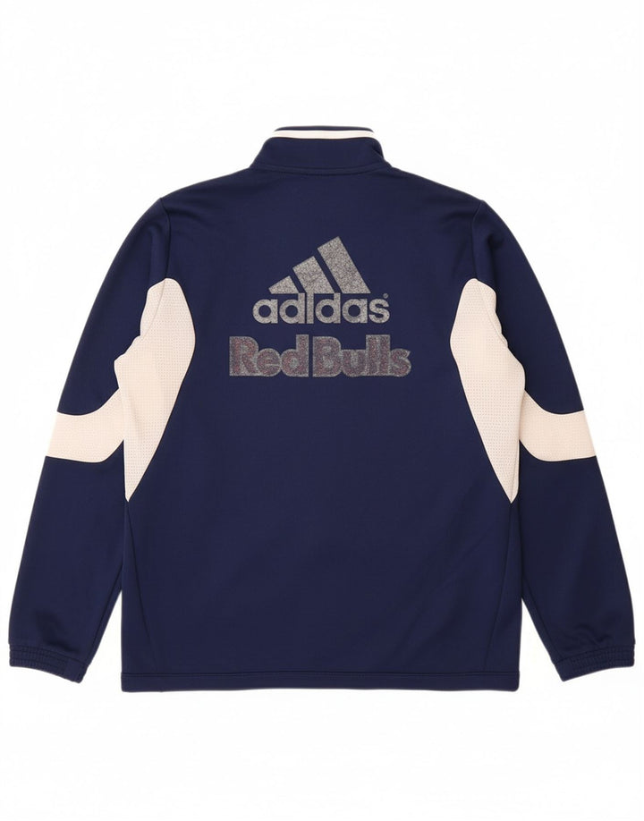 ADIDAS Chicos Red Bull Chándal Top Chaqueta 13-14 Años Azul Marino