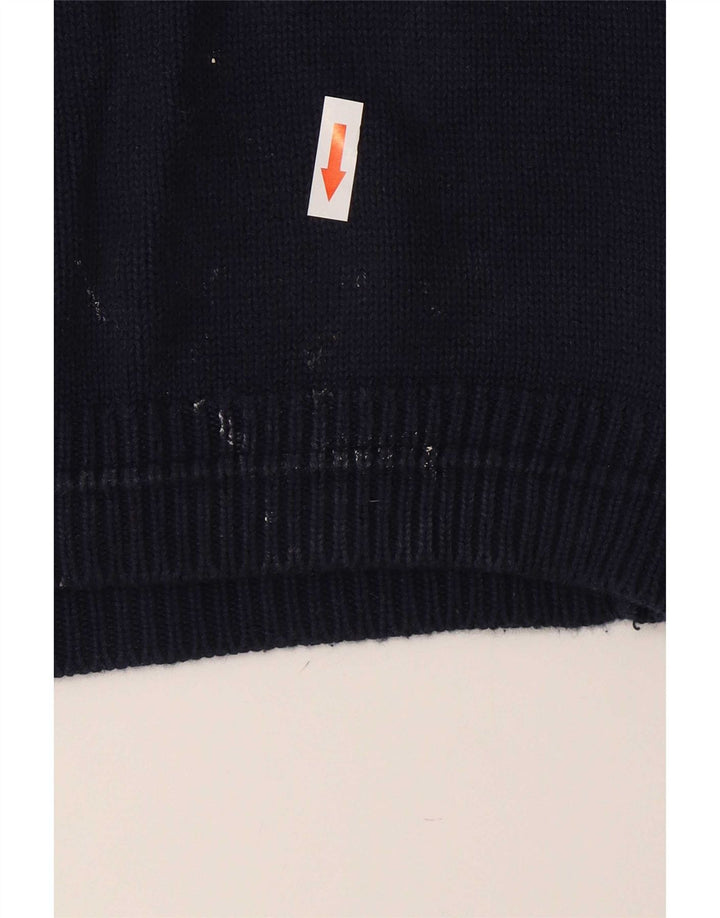 Avirex Jersey de cuello redondo para hombre XL Azul marino