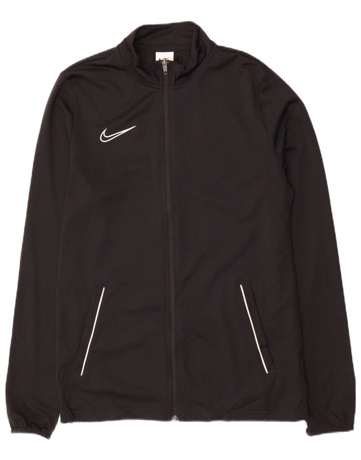Nike - Chaqueta de chándal para hombre, color negro mediano, poliéster