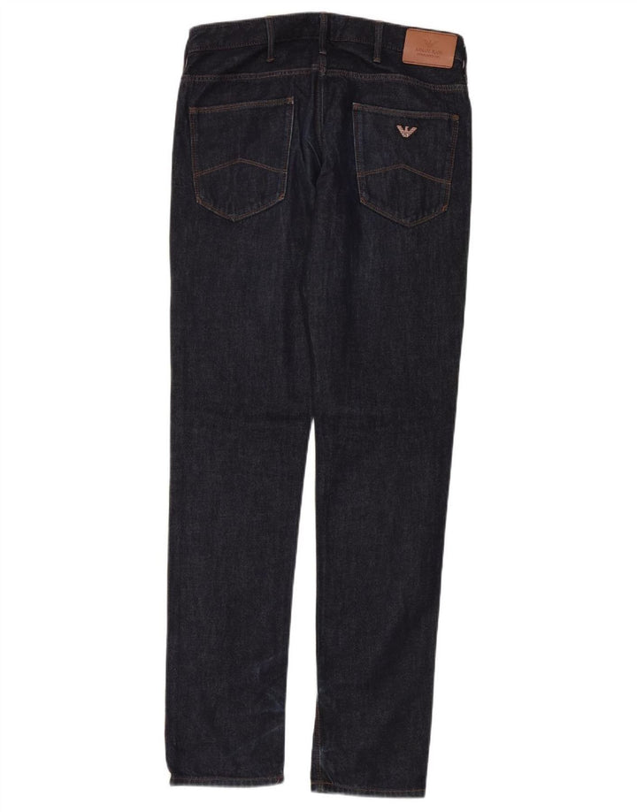 Jeans Armani Mujer Slim W31 L34 Azul Marino Algodón