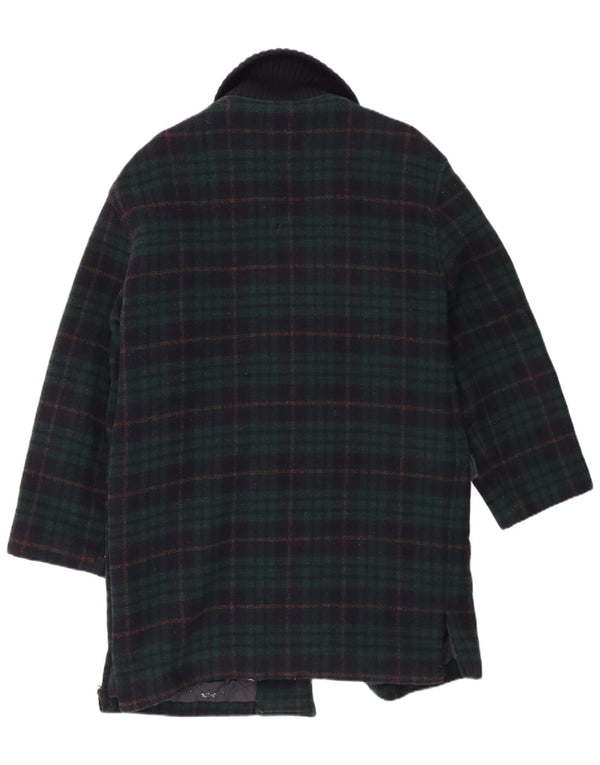 Paul & Shark Abrigo para mujer UK 20 2XL Azul marino Cuadros