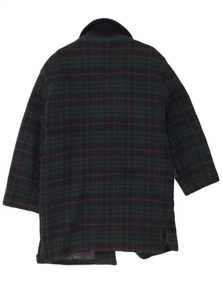 Paul & Shark Abrigo para mujer UK 20 2XL Azul marino Cuadros