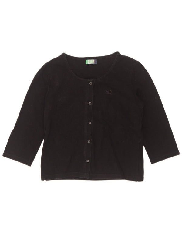 Sergio Tacchini Blusa de manga 3/4 para mujer UK 10 Small Black