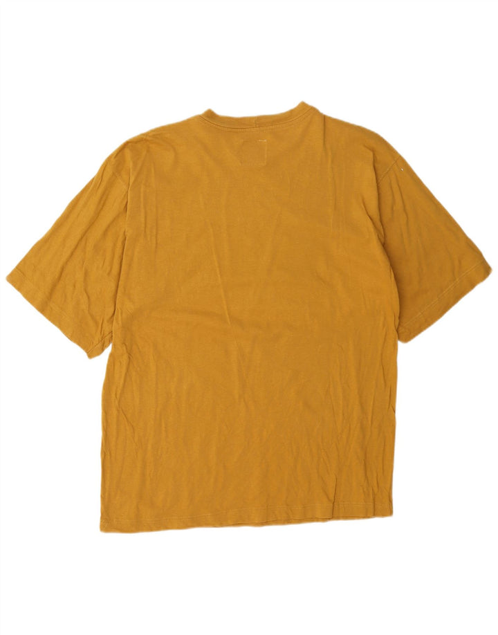 Think Pink - Camiseta para hombre, talla grande, color amarillo