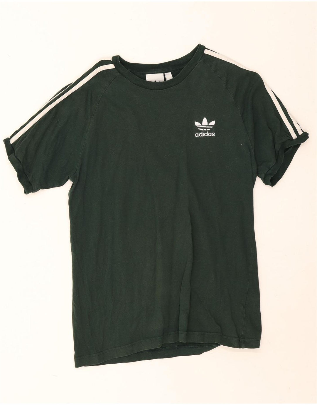 Camiseta Adidas Hombre Top Medium Verde Algodón