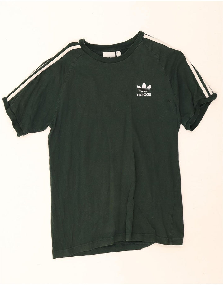 Camiseta Adidas Hombre Top Medium Verde Algodón