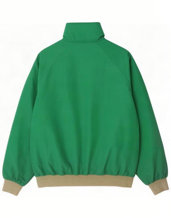 Slam Chaqueta Bomber con Capucha para Hombre UK 44 2XL Nylon Verde