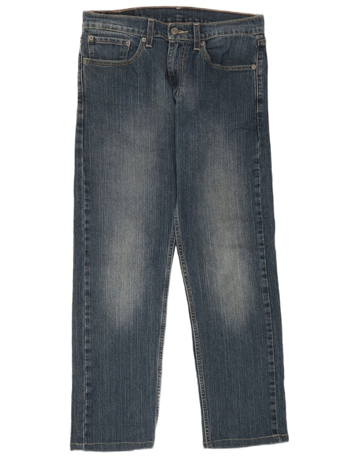 Levi's Hombre 505 Vaqueros Rectos W31 L27 Algodón Azul