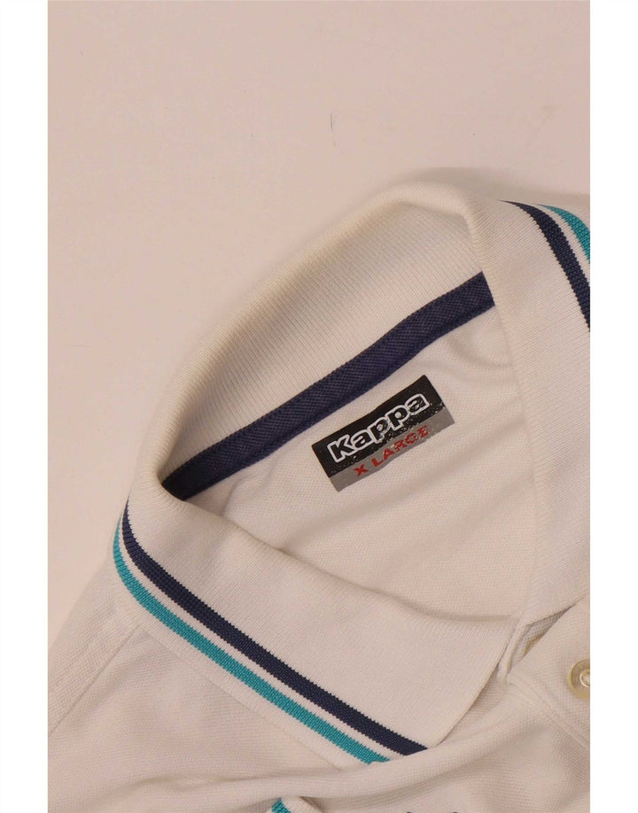 Kappa Polo Hombre XL Blanco