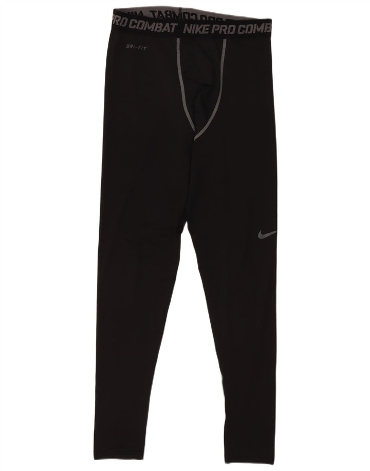 Nike Leggings de compresión para hombre, talla grande, color negro
