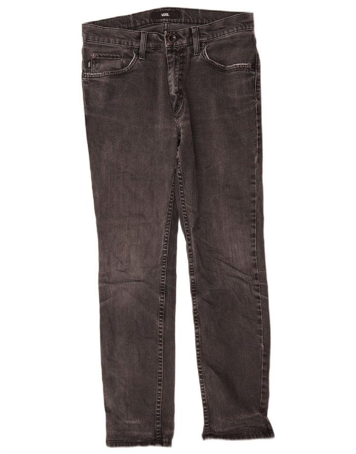 Vaqueros Vans Hombre Slim W30 L27 Algodón Gris