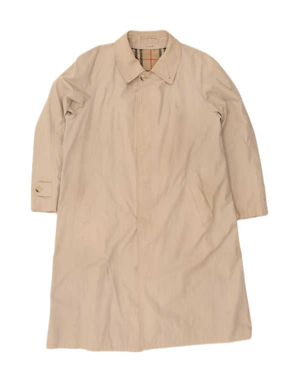 Abrigo vintage para hombre Reino Unido 38 Beige medio