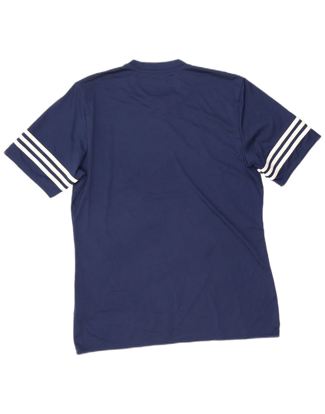 Adidas Mens Climalite Camiseta Top Grande Azul Marino Poliéster