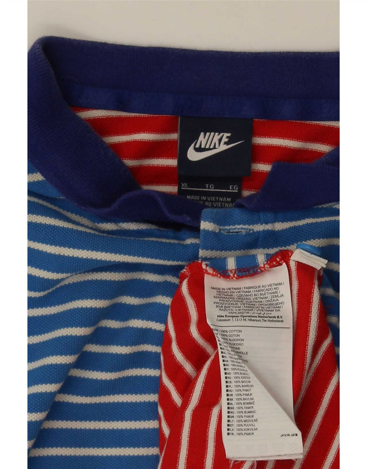 Polo Nike Hombre XL Algodón Rayas Multicolor