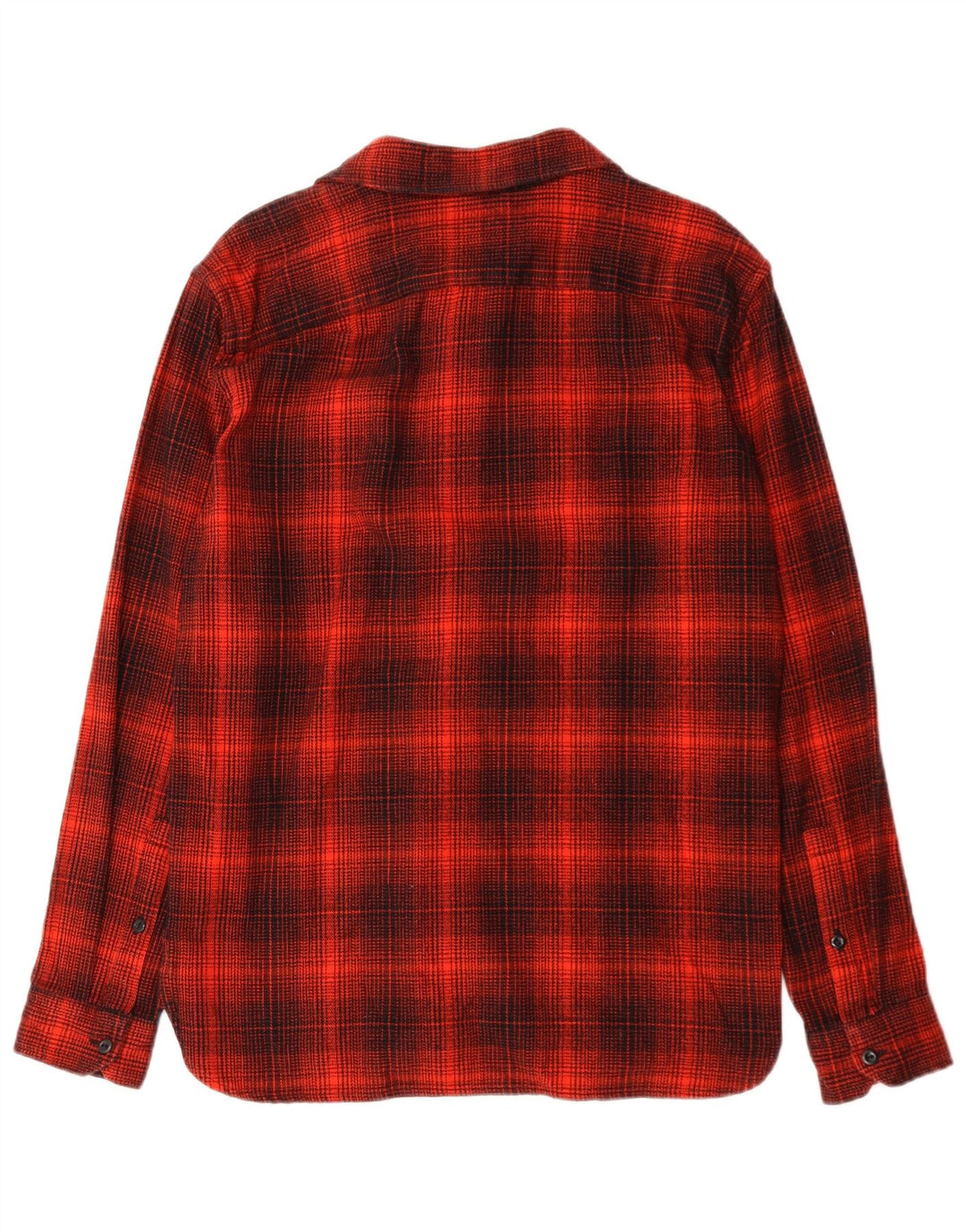 LEVI'S Camisa de franela estándar para hombre Algodón a cuadros rojos medianos