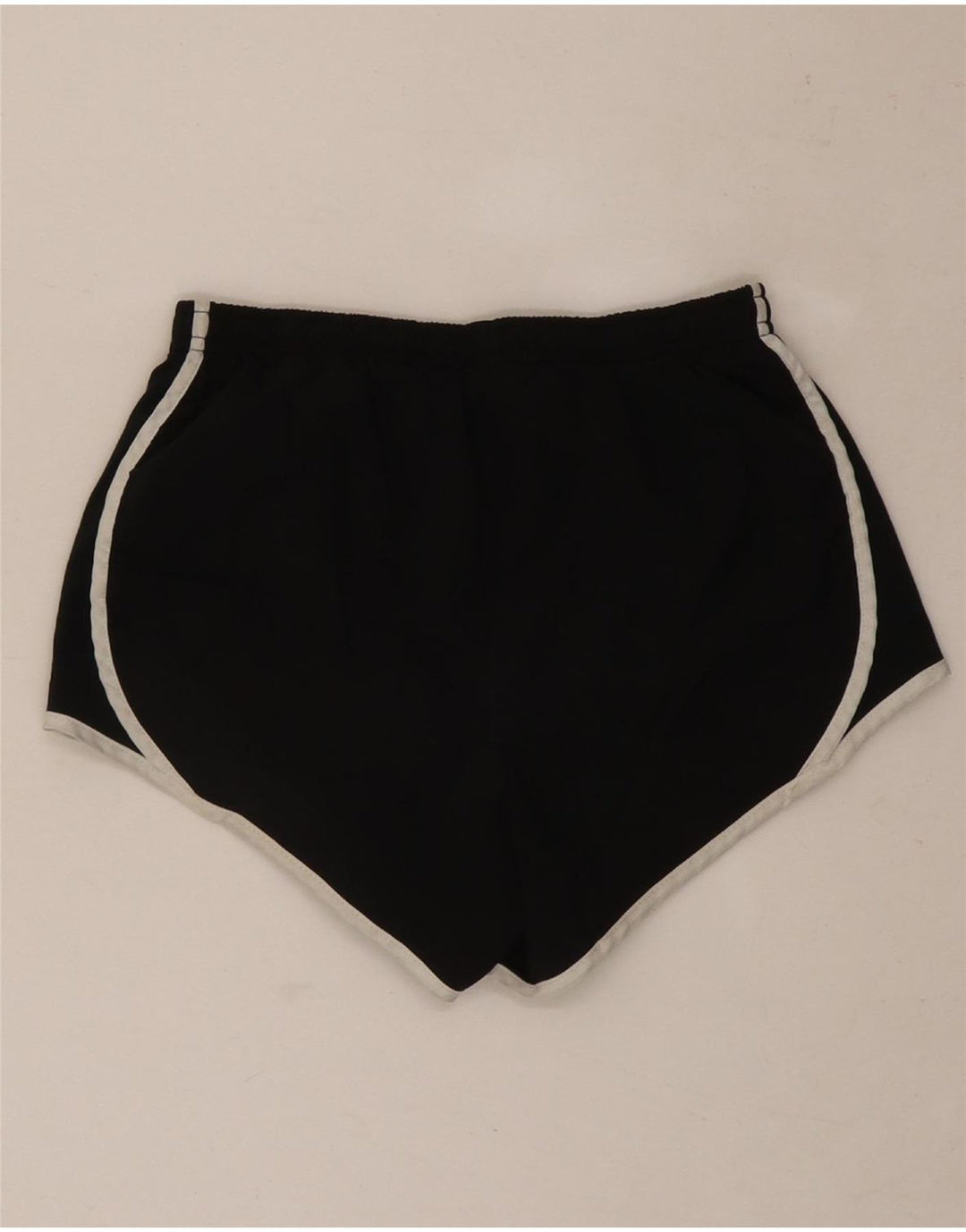Nike - Pantalones cortos deportivos Dri Fit para mujer, talla M, poliéster negro