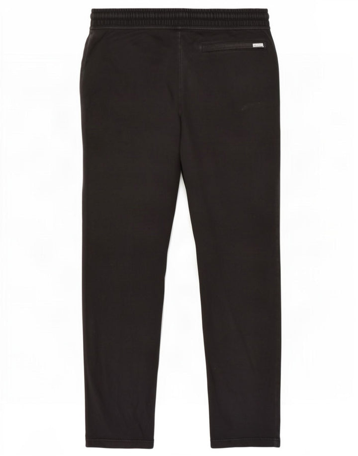 Marks & Spencer - Pantalón de chándal para hombre, talla grande, algodón negro