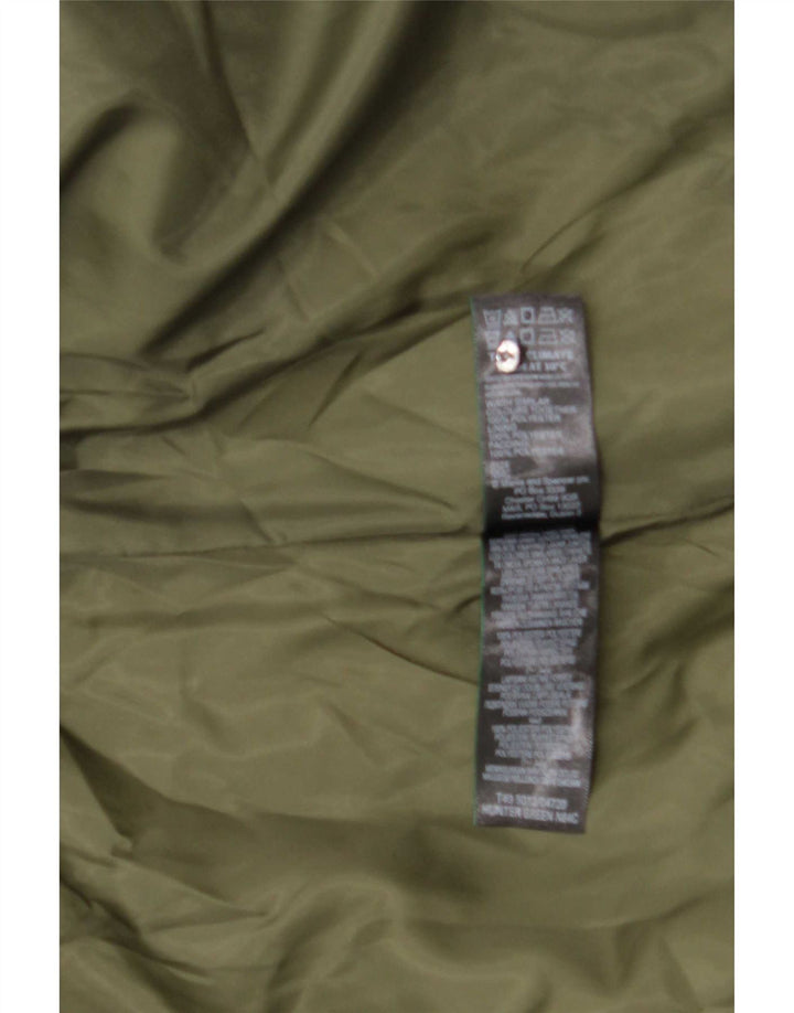 Marks & Spencer Chaqueta Acolchada Extragrande con Capucha para Mujer UK 10 Small Green