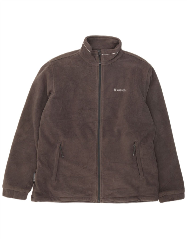 Chaqueta polar para hombre Mountain Warehouse ES 44 2XL Poliéster gris
