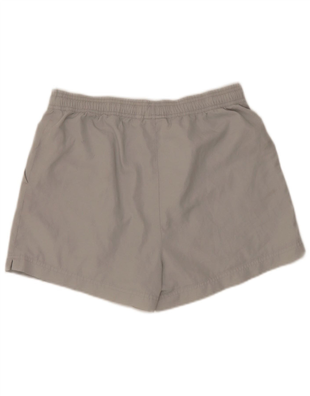 Adidas Pantalones cortos deportivos para mujer UK 12 Poliéster gris medio