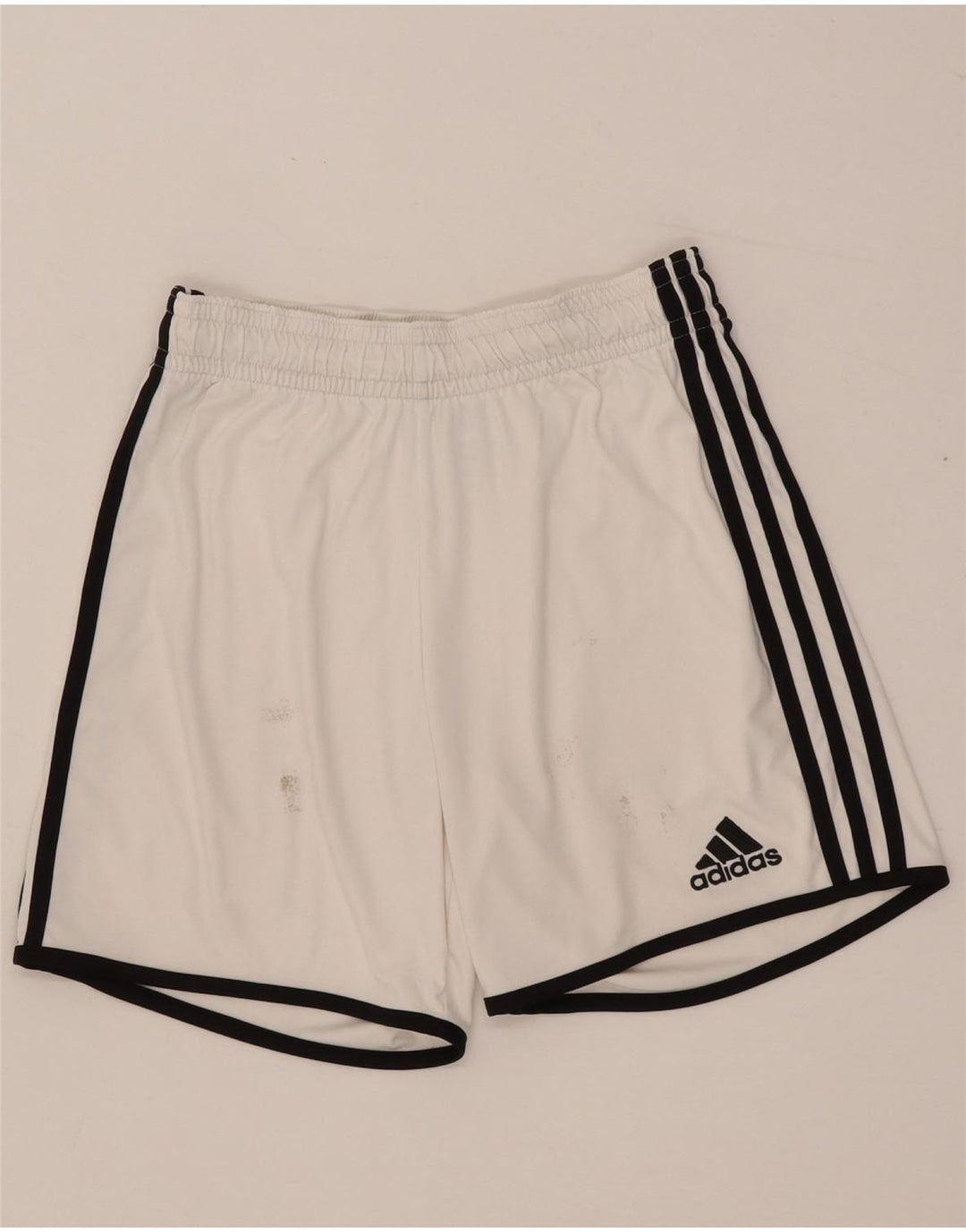 Adidas Hombre Pantalones Cortos Deportivos Pequeño Poliéster Blanco