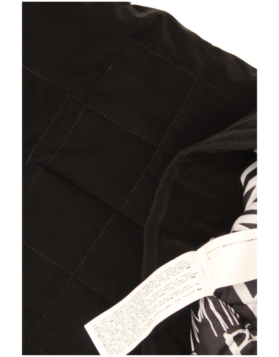 Desigual Abrigo acolchado acolchado para mujer UK 18 XL Poliéster negro