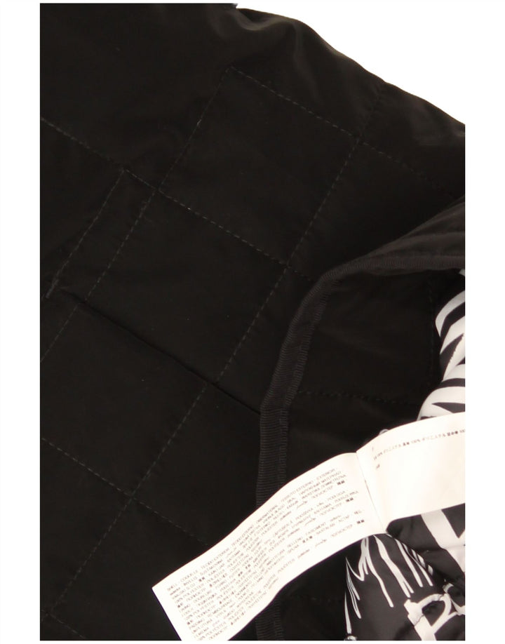 Desigual Abrigo acolchado acolchado para mujer UK 18 XL Poliéster negro