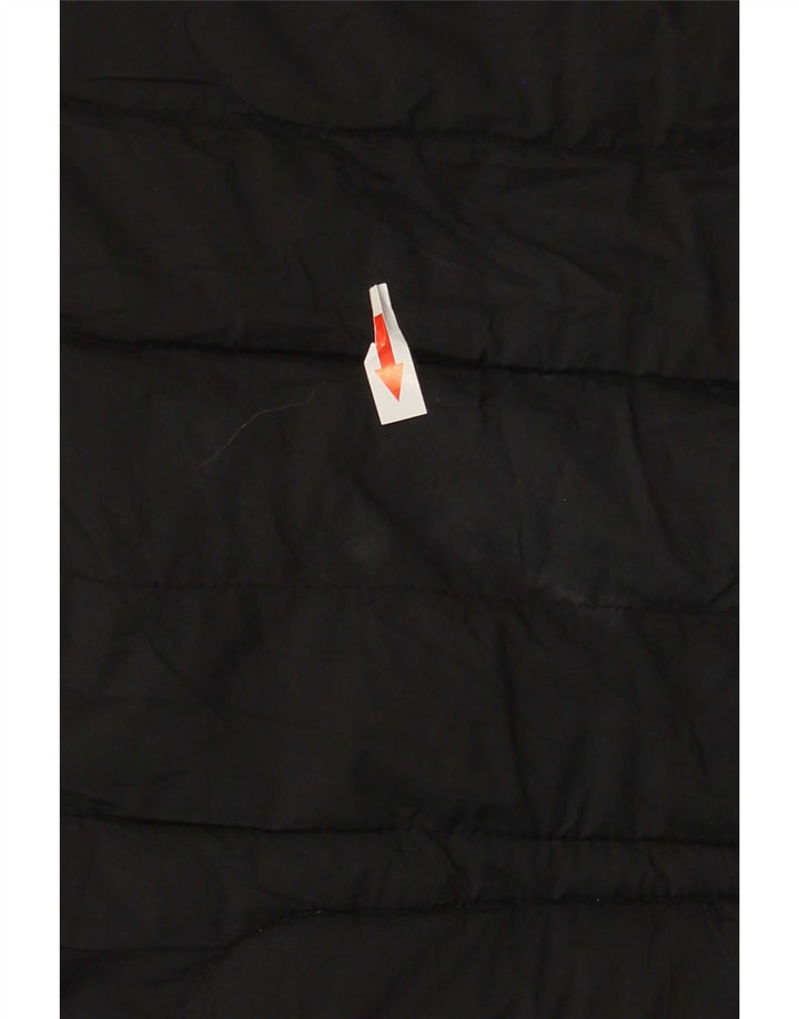 Chaqueta acolchada para mujer Gap UK 46 Large Nylon negro