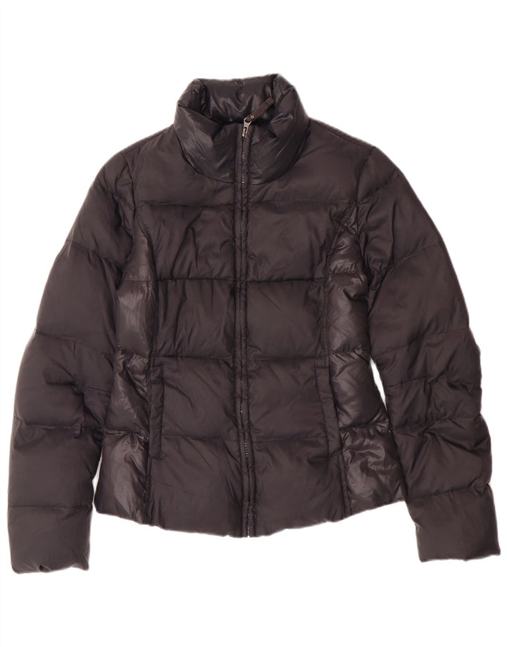 Benetton Chaqueta Acolchada Mujer UK 6 XS Negro