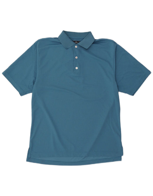 Dockers Polo Hombre Grande Poliéster Azul