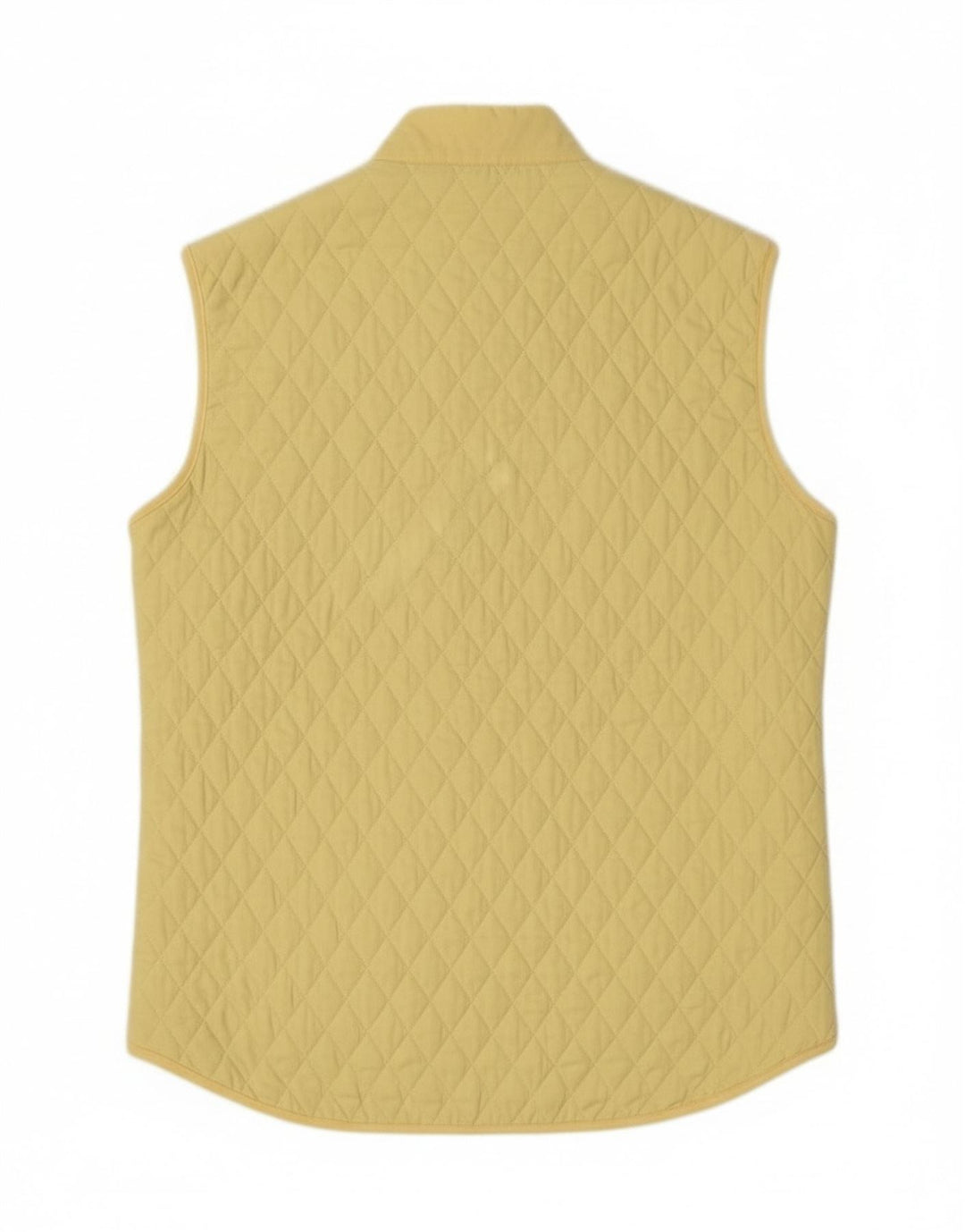 Conte of Florence Chaleco acolchado para mujer IT 40 Pequeño poliéster amarillo