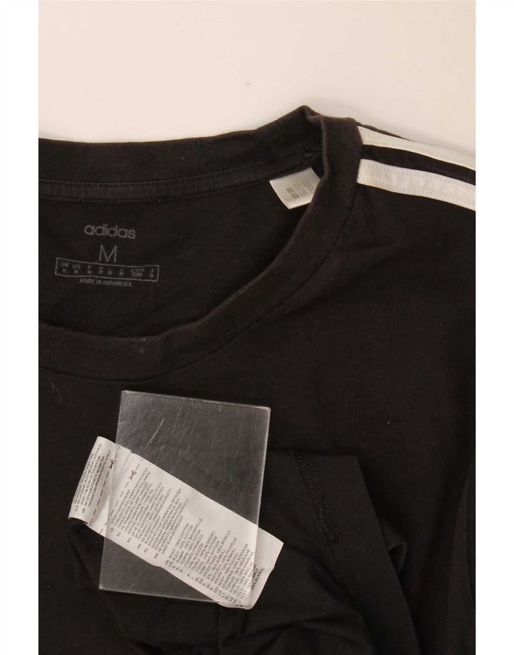 Camiseta Adidas Hombre Top Medium Negro Algodón