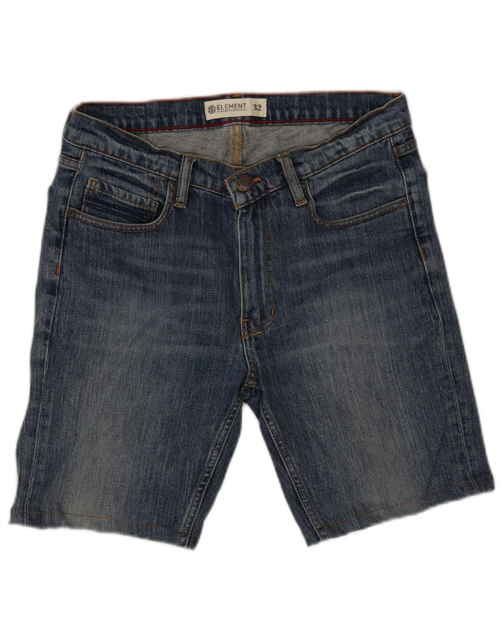 Pantalones cortos vaqueros Element para hombre W32 azul medio