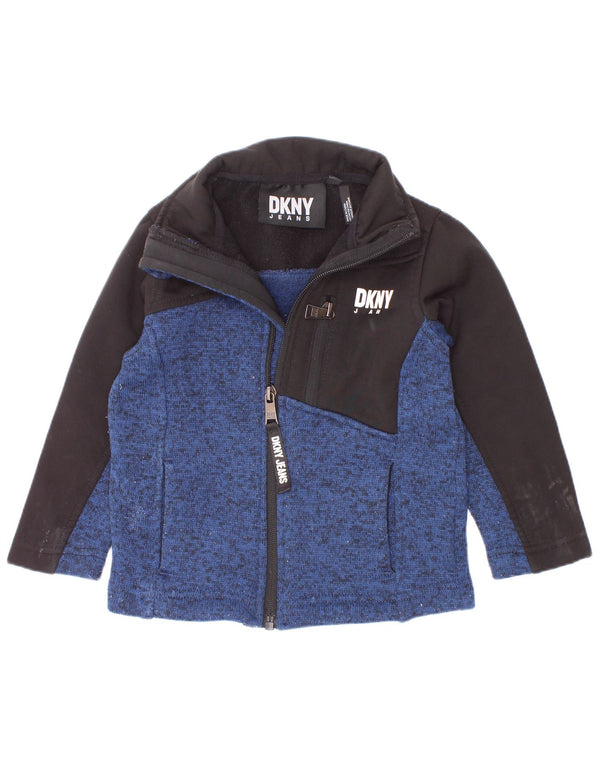 Dkny Chaqueta de chándal para bebé niño 18-24 meses Azul marino Colorblock