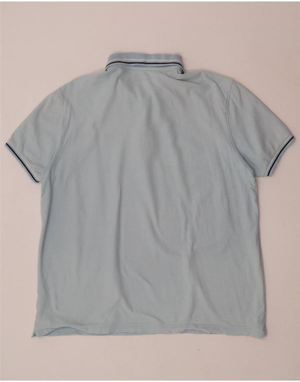 Polo Lotto Hombre XL Algodón Rayas Azul