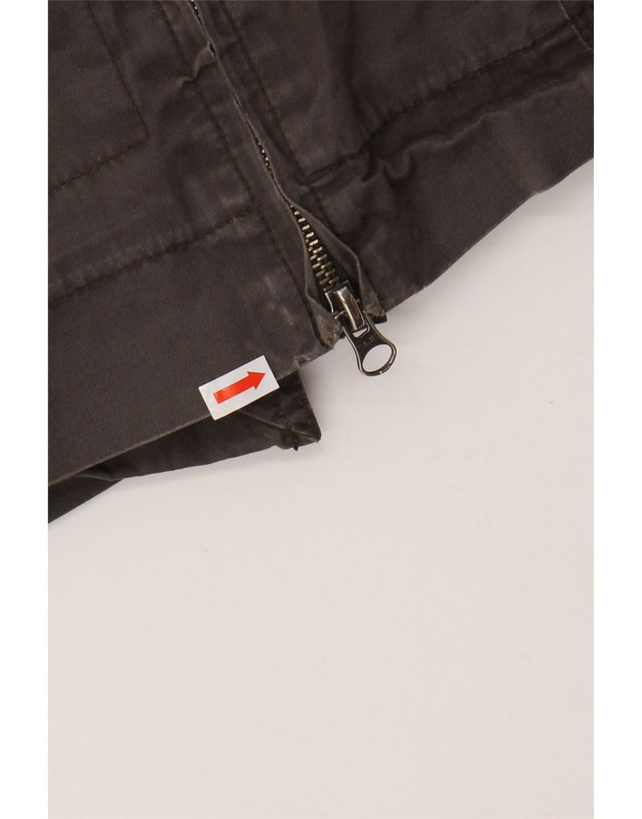 BENCH Chaqueta Bomber para Mujer UK 10 Small Marrón Algodón