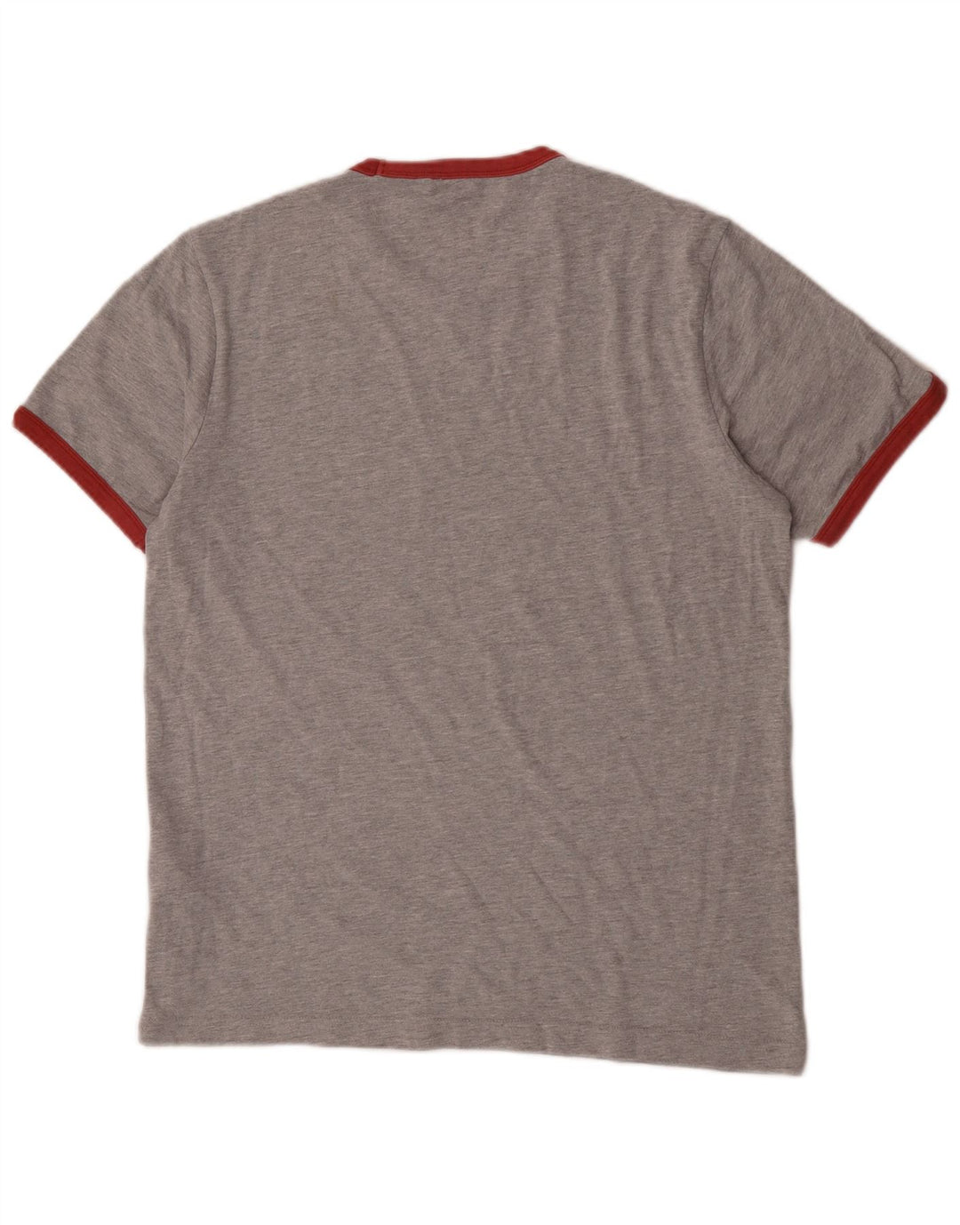 Penguin - Camiseta para hombre, talla grande, algodón gris