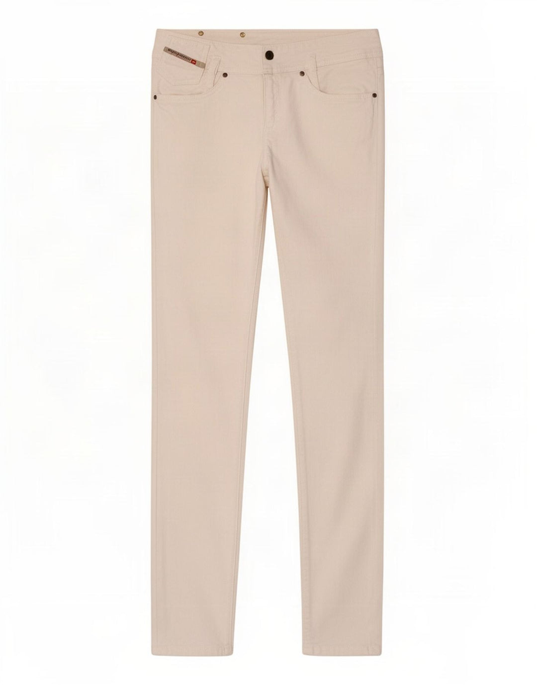 Vaqueros Slim Mujer Diesel W28 L33 Algodón Blanco
