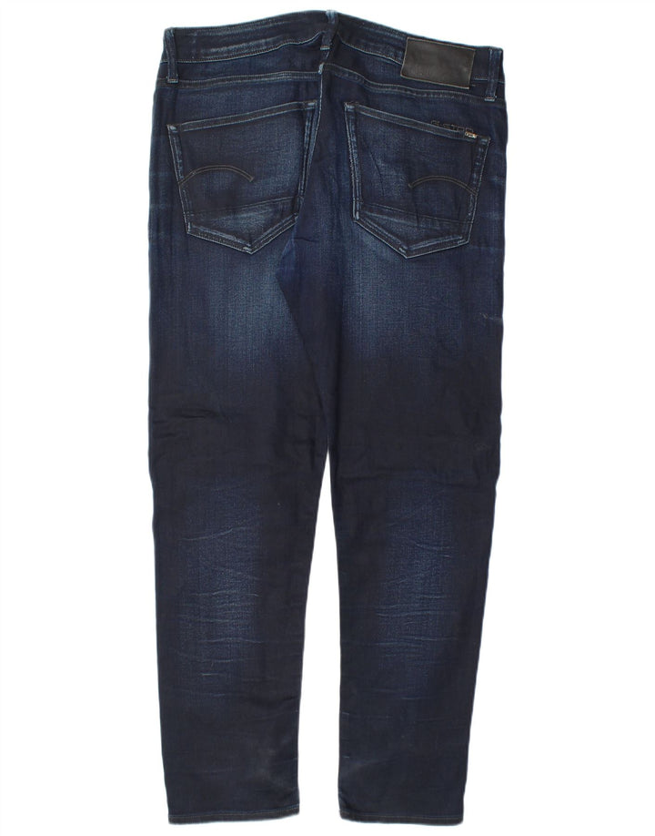 Vaqueros ajustados para hombre G-Star W32 L30 Algodón azul marino