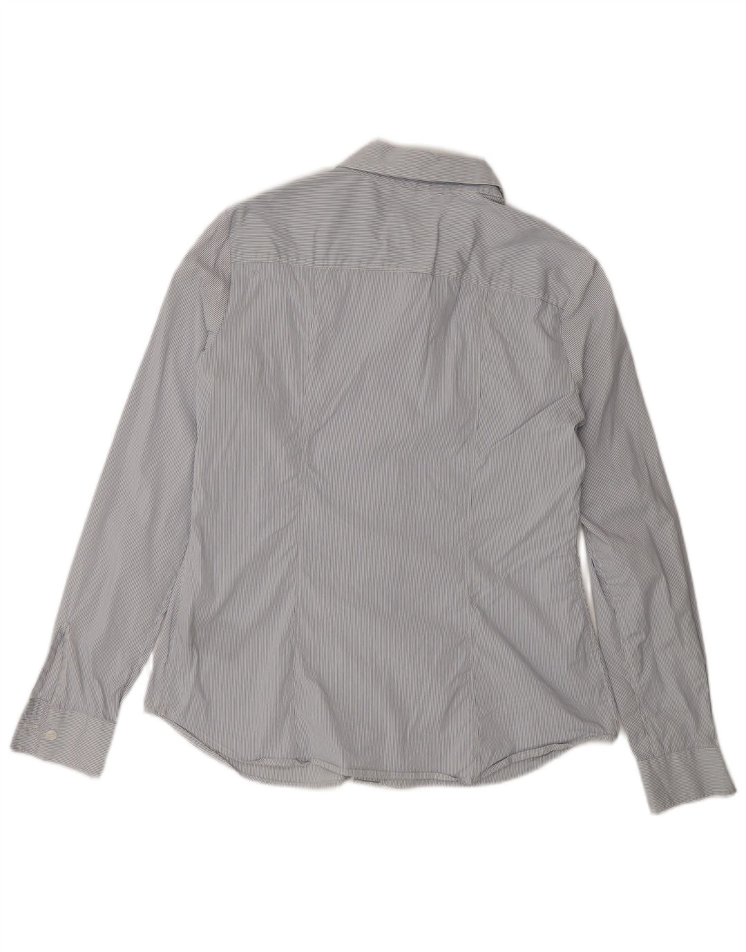 Camisa de mujer G-Star UK 44 Algodón a rayas azul medio