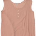 Blusa vintage sin mangas para mujer Top IT 40 Viscosa rosa pequeña