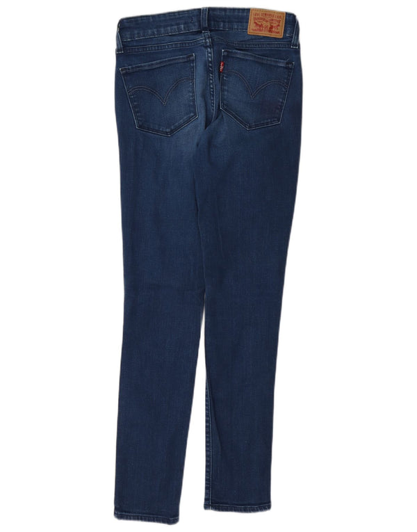 Levi's Mujer 711 Skinny Jeans W26 L28 Algodón Azul