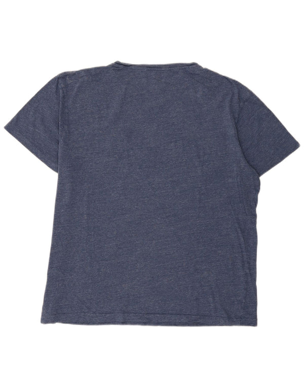 Polo Ralph Lauren - Camiseta de corte clásico para hombre, talla grande, algodón azul