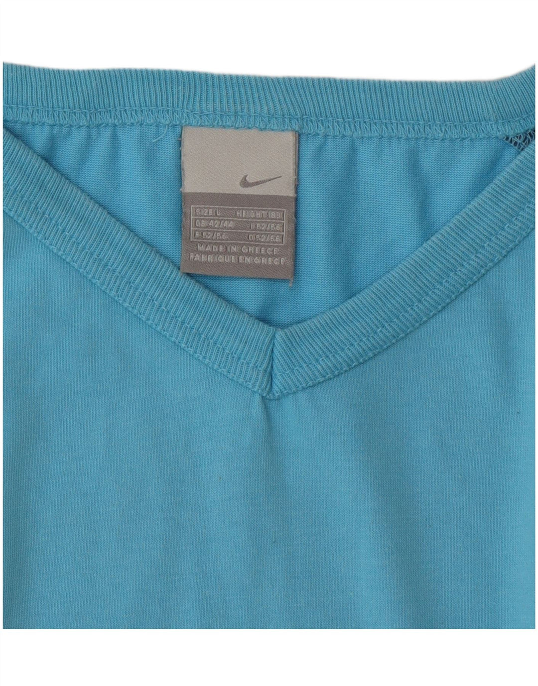 Nike Camiseta para hombre UK 42/44 Large Azul Colorblock