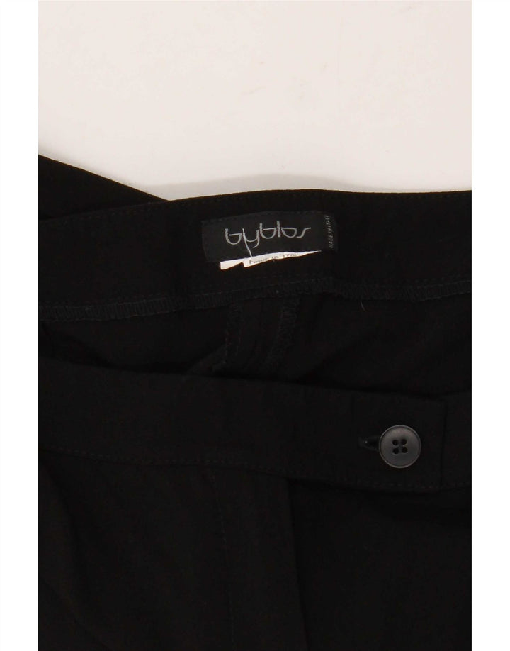 Pantalones De Traje Slim Byblos Mujer W32 L29 Negro