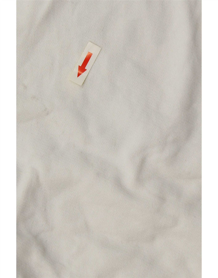 Levi's Hombre Sudadera Con Capucha Gráfica Jersey Pequeño De Algodón Blanco