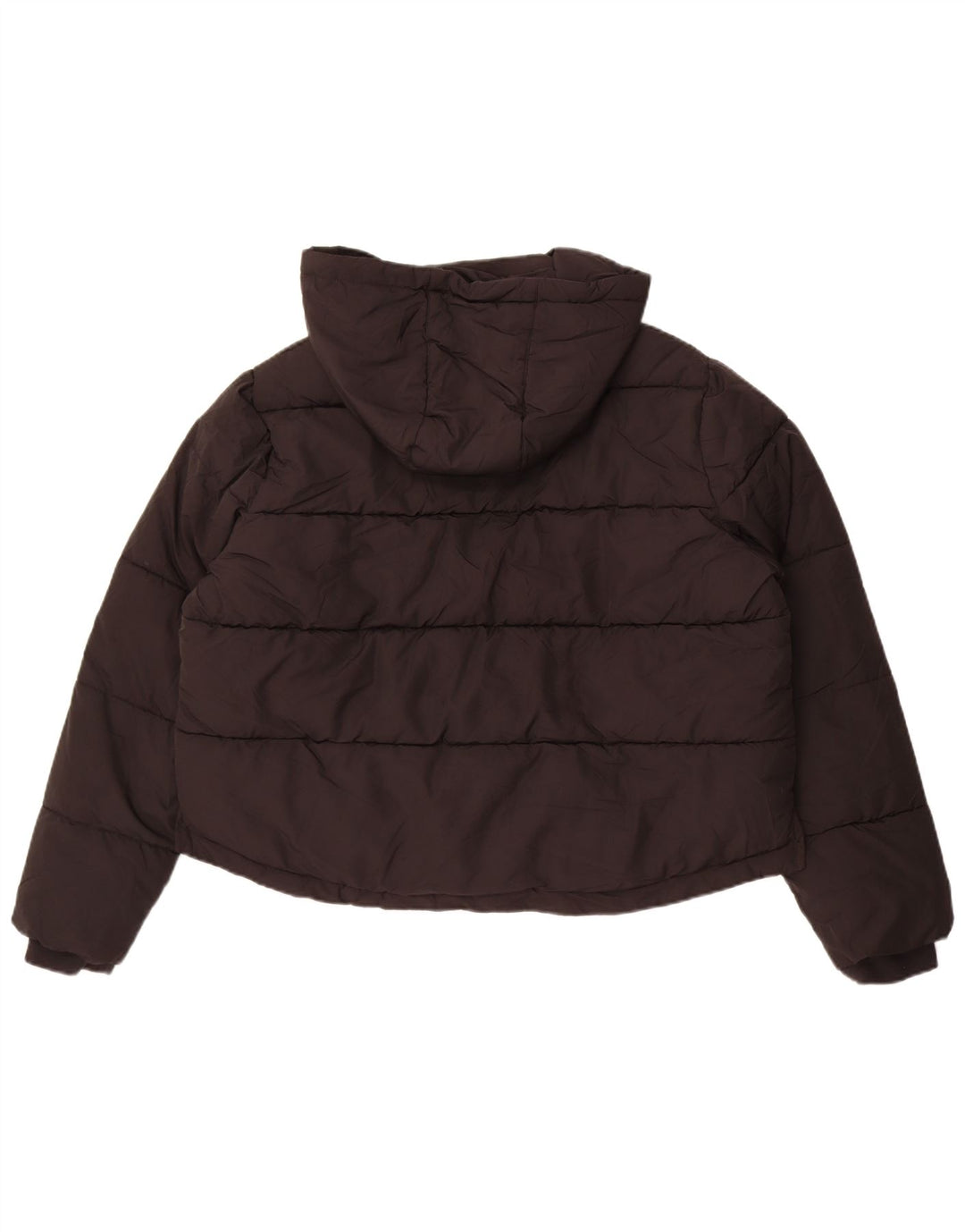 French Connection Chaqueta Acolchada Corta Extragrande para Mujer UK 46 Grande Negro