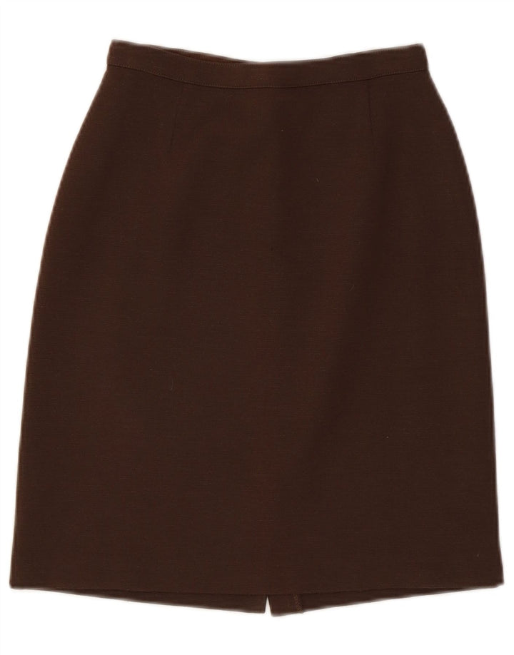 Roccobarocco Conjunto de falda de 2 piezas con 5 botones para mujer UK 10 Small W23 Brown Army