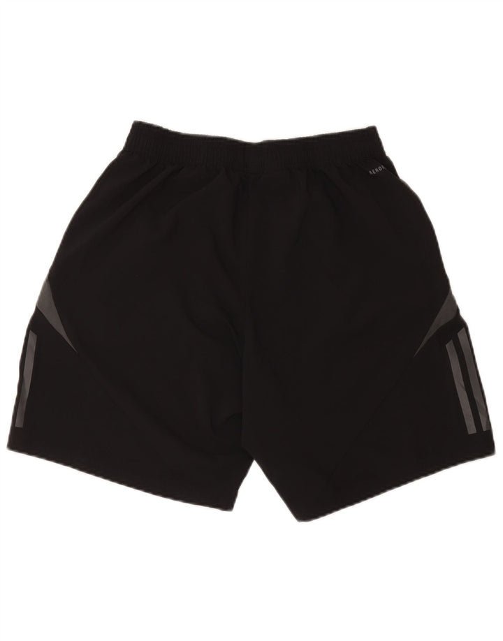Adidas Hombre Pantalones Cortos Deportivos Gráficos Poliéster Color Block Negro Mediano