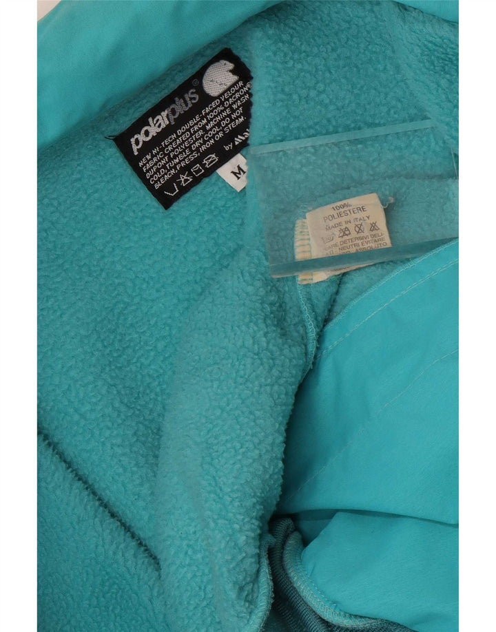 Aesse Chaqueta Polar Hombre UK 38 Medium Turquesa Poliéster Deportes